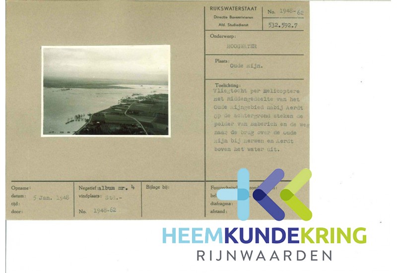 Hoogwater Oude Rijn 1948 F0000020